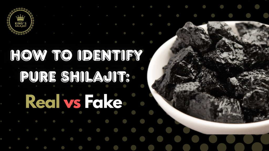 How to Identify Pure Shilajit: Real vs Fake – Buyer's Guide